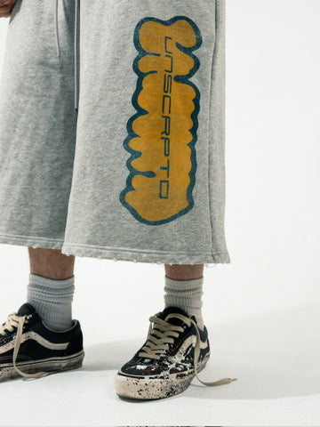 UNSCRPTD 3/4 Sweat Shorts